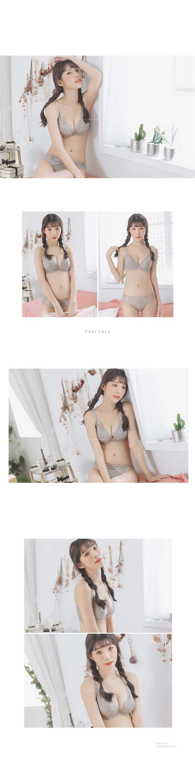 【露娜斯】蜜春溺愛。爆乳高脅邊機能內衣【粉】台灣製U307