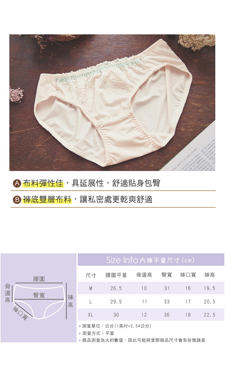 【露娜斯】維納粉典。M-XL舒適女三角褲【咖啡】台灣製P8816